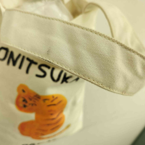 オニツカタイガー ONITSUKA TIGER TIGER TOTE キャンバス トート ショルダーバッグ レディース