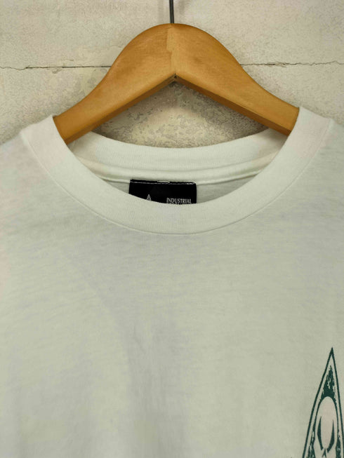 NORTH SHORE UNDERGROUND 90s 袖裾シングル 両面プリントクルーネックTシャツ メンズ XL