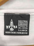 NORTH SHORE UNDERGROUND 90s 袖裾シングル 両面プリントクルーネックTシャツ メンズ XL