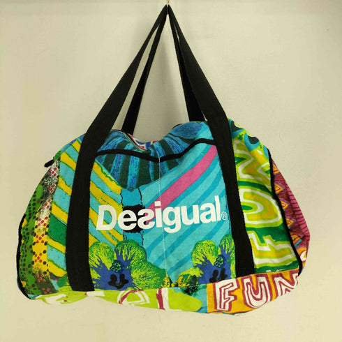 デシグアル Desigual 総柄 ボストン スポーツバッグ レディース