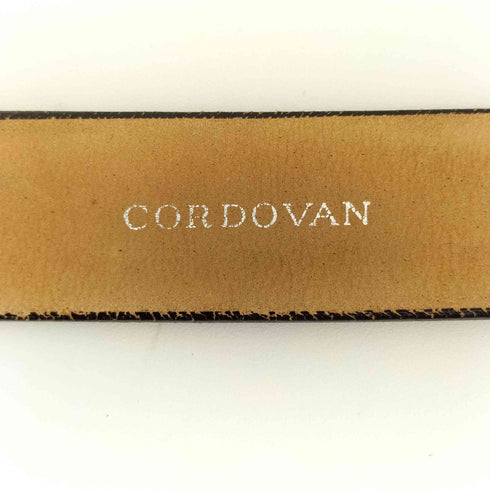 CORDOVAN コードバン レザーベルト メンズ