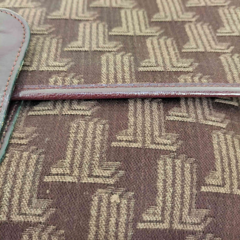 ランバン LANVIN 80S MADE IN FRANCE ジャガード ショルダーバッグ レディース