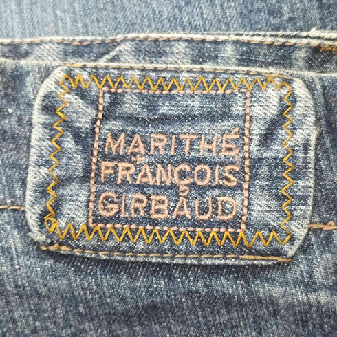 マリテフランソワジルボー MARITHE FRANCOIS GIRBAUD 00S デニムシャトルパンツ メンズ 38×33