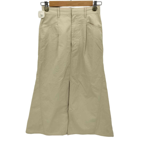 オメカシ omekashi チノフレアスリットスカート レディース 36