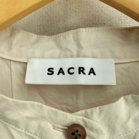 サクラ SACRA ノースリーブシャツワンピース レディース