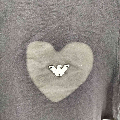 アルマーニジーンズ ARMANI JEANS Metal Eagle Chest Logo メタル イーグル チェスト ロゴ クルーネック Tシャツ メンズ import:S