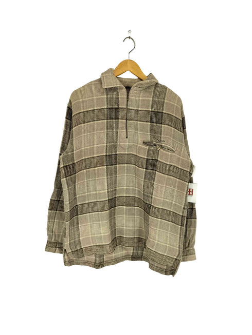 RIP CURL 90s ハーフジップネルシャツ メンズ S
