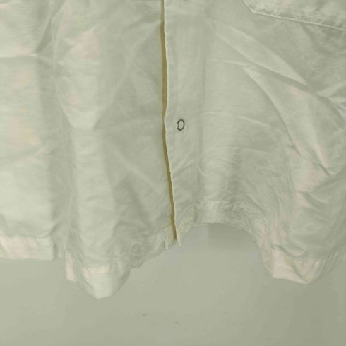 エムエイチエル MHL. 19SS コットン リネン スナップボタン S/S ポケット シャツ メンズ import:L