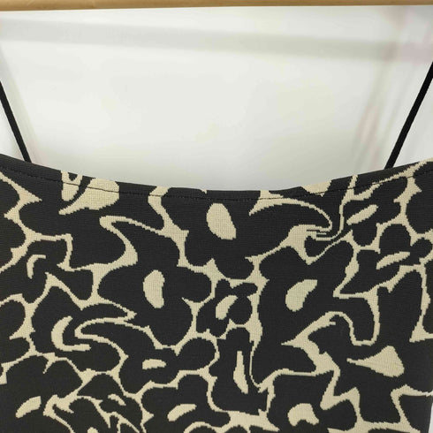 ザラ ZARA 総柄キャミワンピース レディース import:M