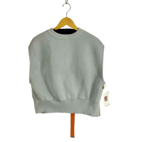 ネーム Name. 20SS POLYESTER SLIT-BACK KNIT VEST レディース