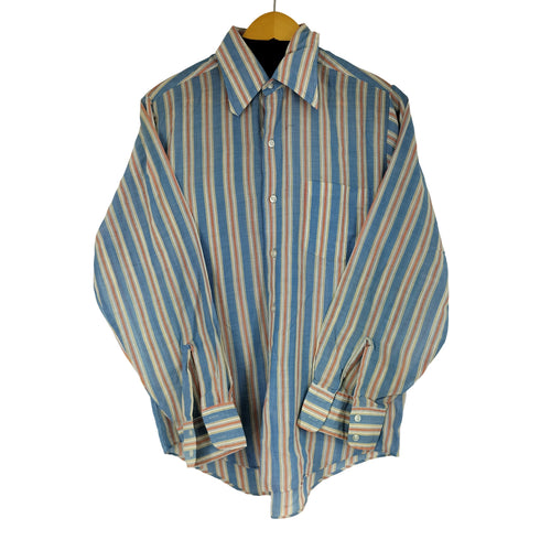 ペニーズタウンクラフト PENNEYS TOWNCRAFT 70S ストライプ L/S シャツ メンズ JPN:M