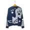 ポーラースケートカンパニー POLAR SKATE CO. ART KNIT SWEATER アート コットンニットセーター メンズ S