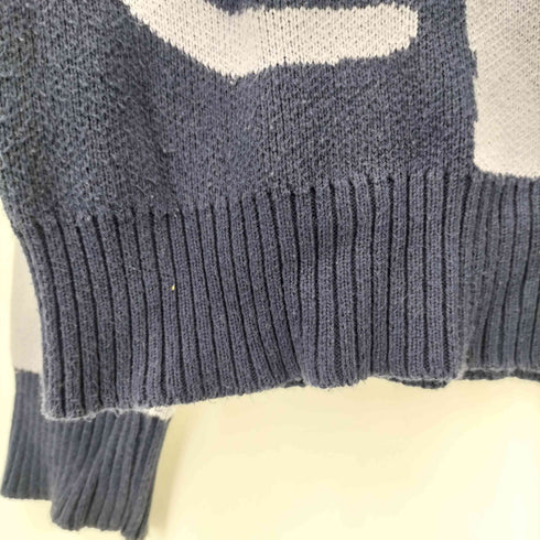 ポーラースケートカンパニー POLAR SKATE CO. ART KNIT SWEATER アート コットンニットセーター メンズ S