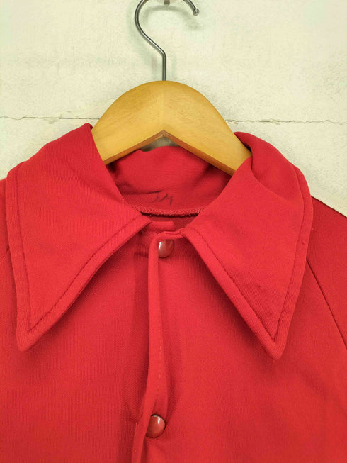 70s- 襟芯 CSDB BULLDOGS スナップボタンシャツ メンズ