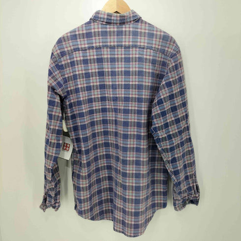 オシュコシュ OSHKOSH 80S 三角タグ マドラスチェック レギュラーカラー L/S シャツ メンズ import:M