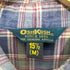 オシュコシュ OSHKOSH 80S 三角タグ マドラスチェック レギュラーカラー L/S シャツ メンズ import:M