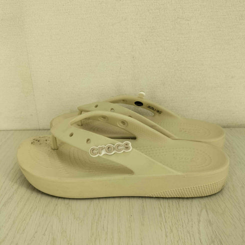 クロックス crocs リオフリップ 厚底 ビーチサンダル レディース