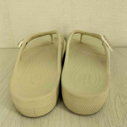 クロックス crocs リオフリップ 厚底 ビーチサンダル レディース