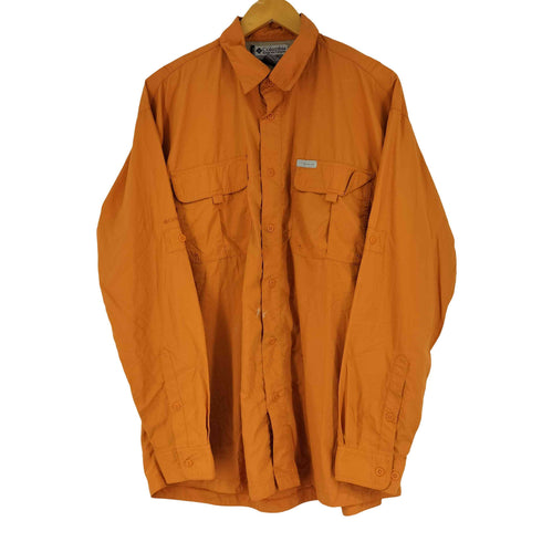 コロンビアスポーツウェア Columbia Sportswear L/S フィッシングシャツ メンズ JPN:XL