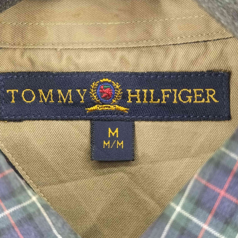 トミーヒルフィガー TOMMY HILFIGER 90S L/S BD チェックシャツ メンズ JPN:M
