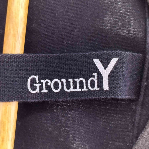 グラウンドワイ Ground Y コットン天竺ロングカーディガン メンズ 1