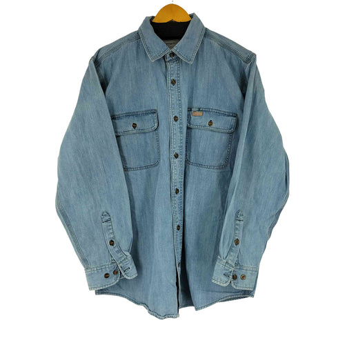 カーハート Carhartt L/S フラップポケット デニムシャツ メンズ JPN:L