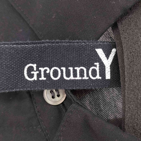 グラウンドワイ Ground Y アシンメトリー テンセル 長袖シャツ レディース 1
