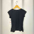 ディーゼル DIESEL 00s ビジューロゴデザイン Vネック 半袖Tシャツ カットソー Y2K レディース XS