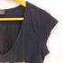 ディーゼル DIESEL 00s ビジューロゴデザイン Vネック 半袖Tシャツ カットソー Y2K レディース XS
