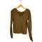 ollun gathered sleeve cardigan レディース