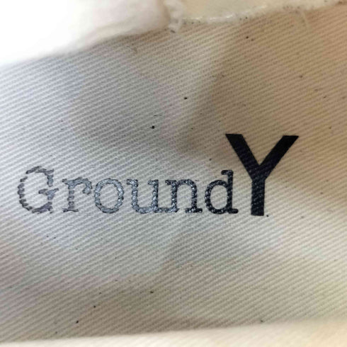 グラウンドワイ Ground Y サイドジップスニーカー レディース SS