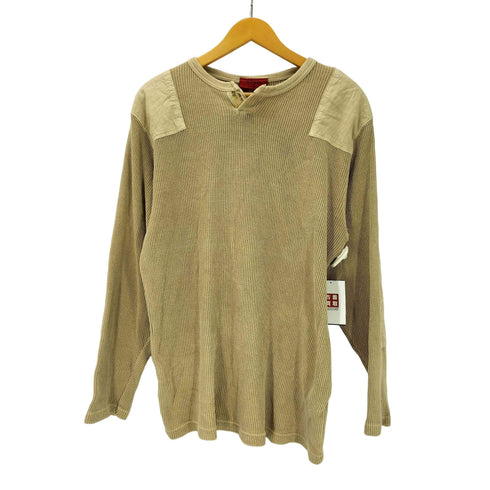 D.J.free マジックテープ ヘンリーネック コマンド サーマル L/S カットソー メンズ import:L