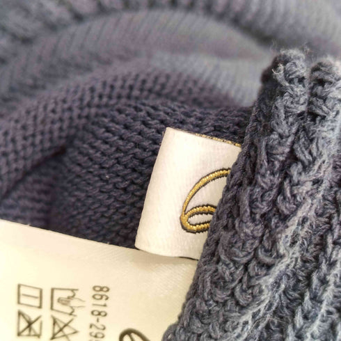 ロクビューティーアンドユースユナイテッドアローズ 6 BEAUTY & YOUTH UNITED ARROWS BACK CACHE-COEUR SLEEVE LESS KNIT レディース
