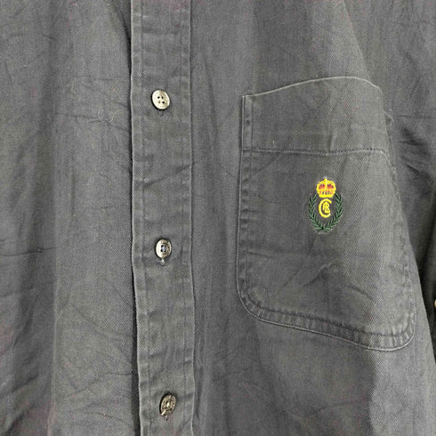 チャップスラルフローレン CHAPS RALPH LAUREN L/S BD ヘリンボーンシャツ メンズ JPN:M