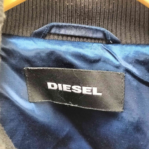 ディーゼル DIESEL ベロア切り替え スター ボンバージャケット Y2K archive 短丈 メンズ