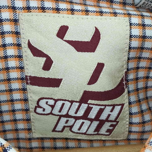 サウスポール SOUTHPOLE L/S チェックシャツ メンズ JPN:XL