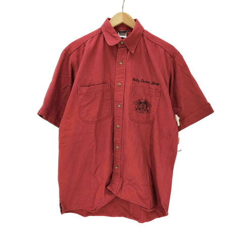 ハーレーダビッドソン HARLEY-DAVIDSON USA製 HOG DAYTONA BIKE WEEK 96 プリント S/S モールスキン シャツ メンズ import:M