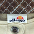 エレッセ ellesse ロゴ刺繍スナップポロシャツ レディース import:M