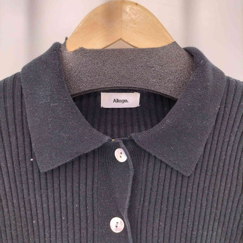 アレッジ ALLEGE Wide Rib Cardigan レディース JPN:1