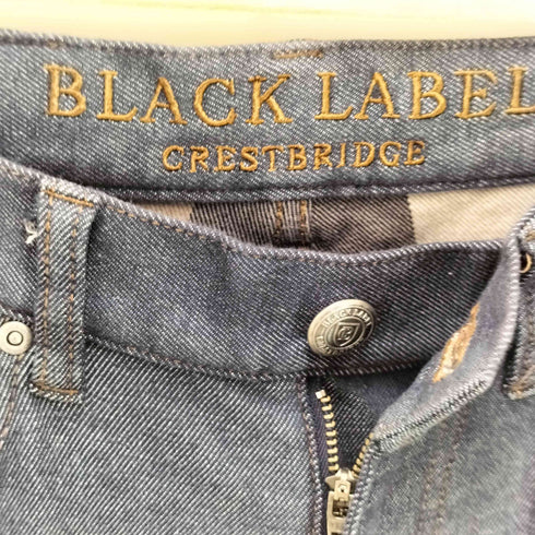 ブラックレーベルクレストブリッジ BLACK LABEL CRESTBRIDGE 裏地チェック スリムデニムパンツ メンズ JPN:S