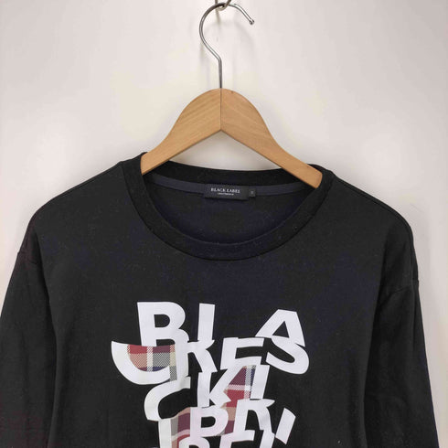 ブラックレーベルクレストブリッジ BLACK LABEL CRESTBRIDGE ロゴプリント クルーネックTシャツ メンズ JPN:M
