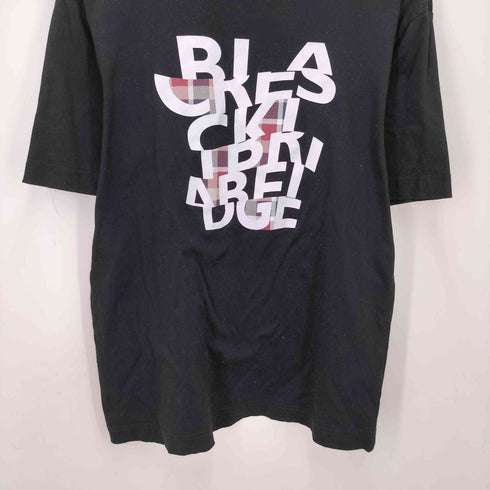 ブラックレーベルクレストブリッジ BLACK LABEL CRESTBRIDGE ロゴプリント クルーネックTシャツ メンズ JPN:M