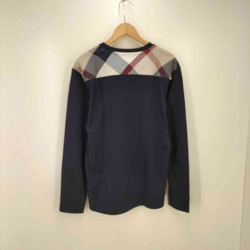 ブラックレーベルクレストブリッジ BLACK LABEL CRESTBRIDGE チェック切り替え ワッフルカットソー メンズ JPN:M