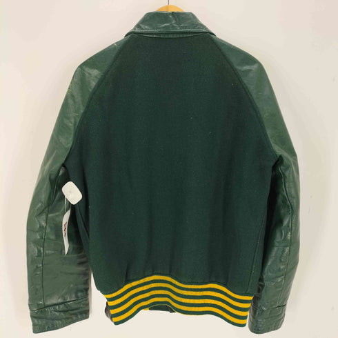 SHANTER SPORTSWEAR 60-70s レザー切り替えスタジャン メンズ