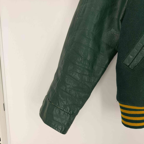 SHANTER SPORTSWEAR 60-70s レザー切り替えスタジャン メンズ