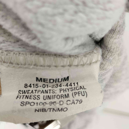 ユーエスアーミー U.S. ARMY 90S PFU PHYSICAL FITNESS UNIFORM SWEAT PANTS 96年製 メンズ MEDIUM
