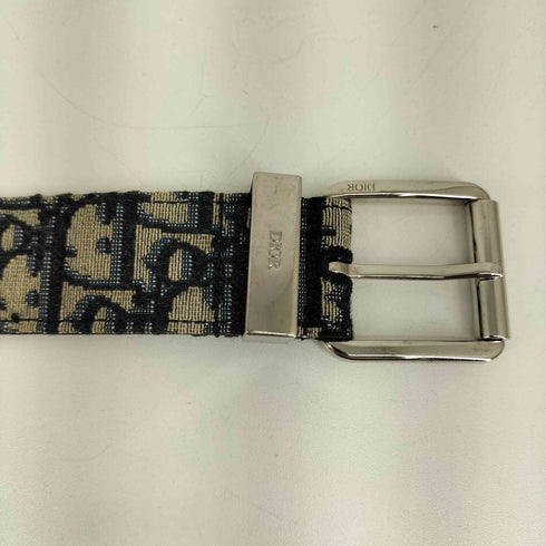 クリスチャンディオール Christian Dior オブリーク ジャカード ベルト メンズ 90