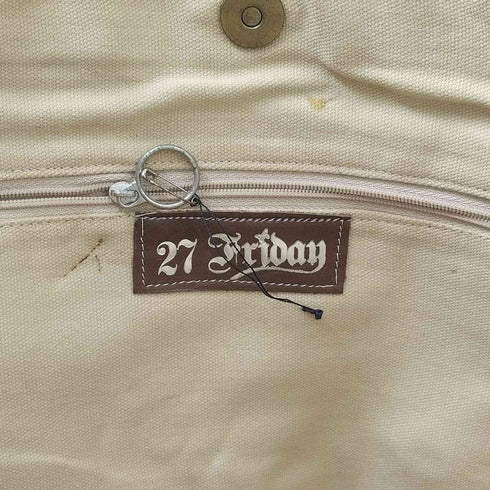 27FRIDAY マルチレザーパッチ トートバッグ レディース