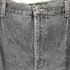PIONEER authentic jeans 先染めブラック 2タックデニムテーパードパンツ メンズ