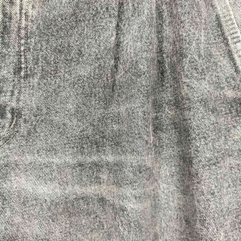 PIONEER authentic jeans 先染めブラック 2タックデニムテーパードパンツ メンズ